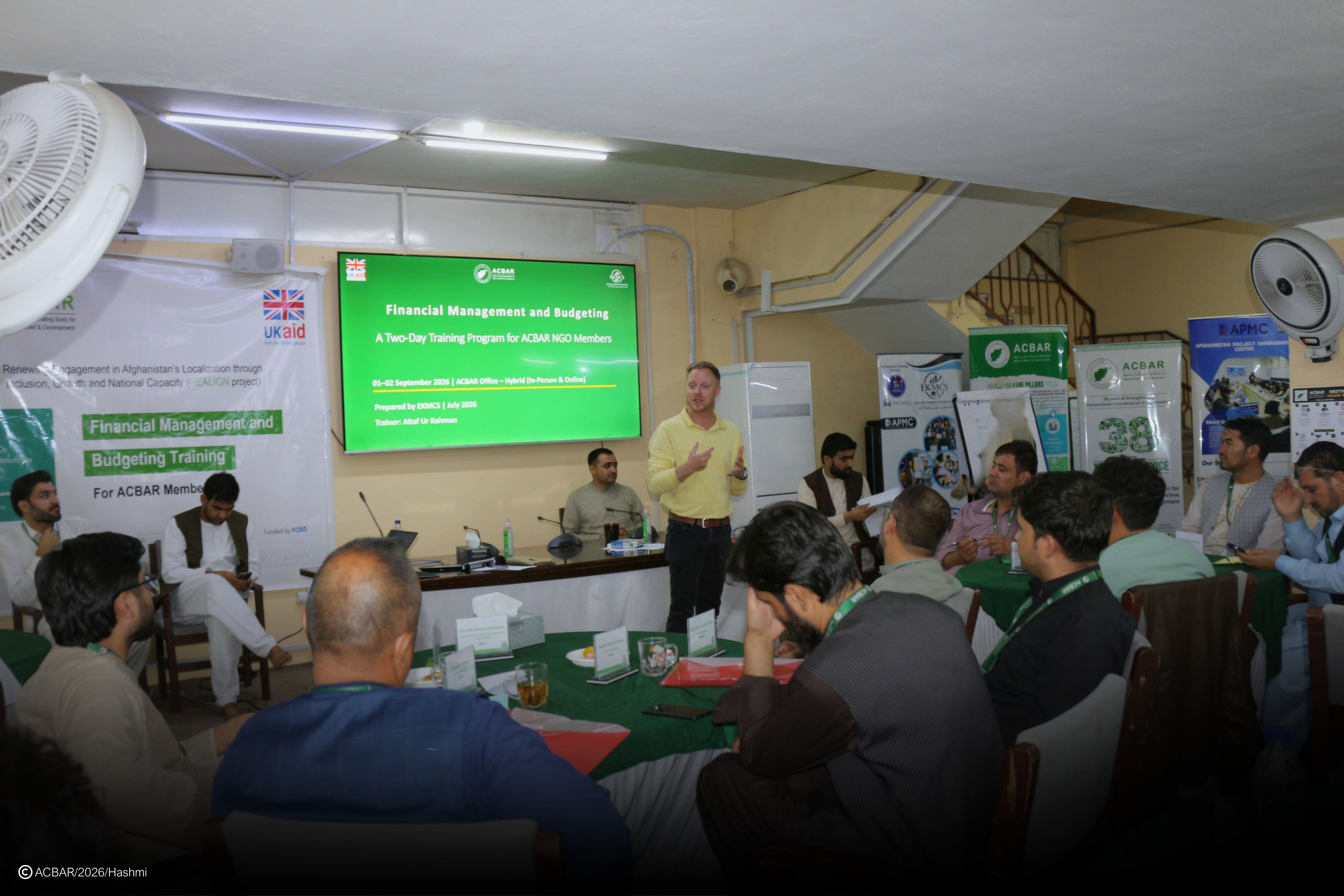 ACBAR Strengthens Financial Management Capacity of Member NGOs