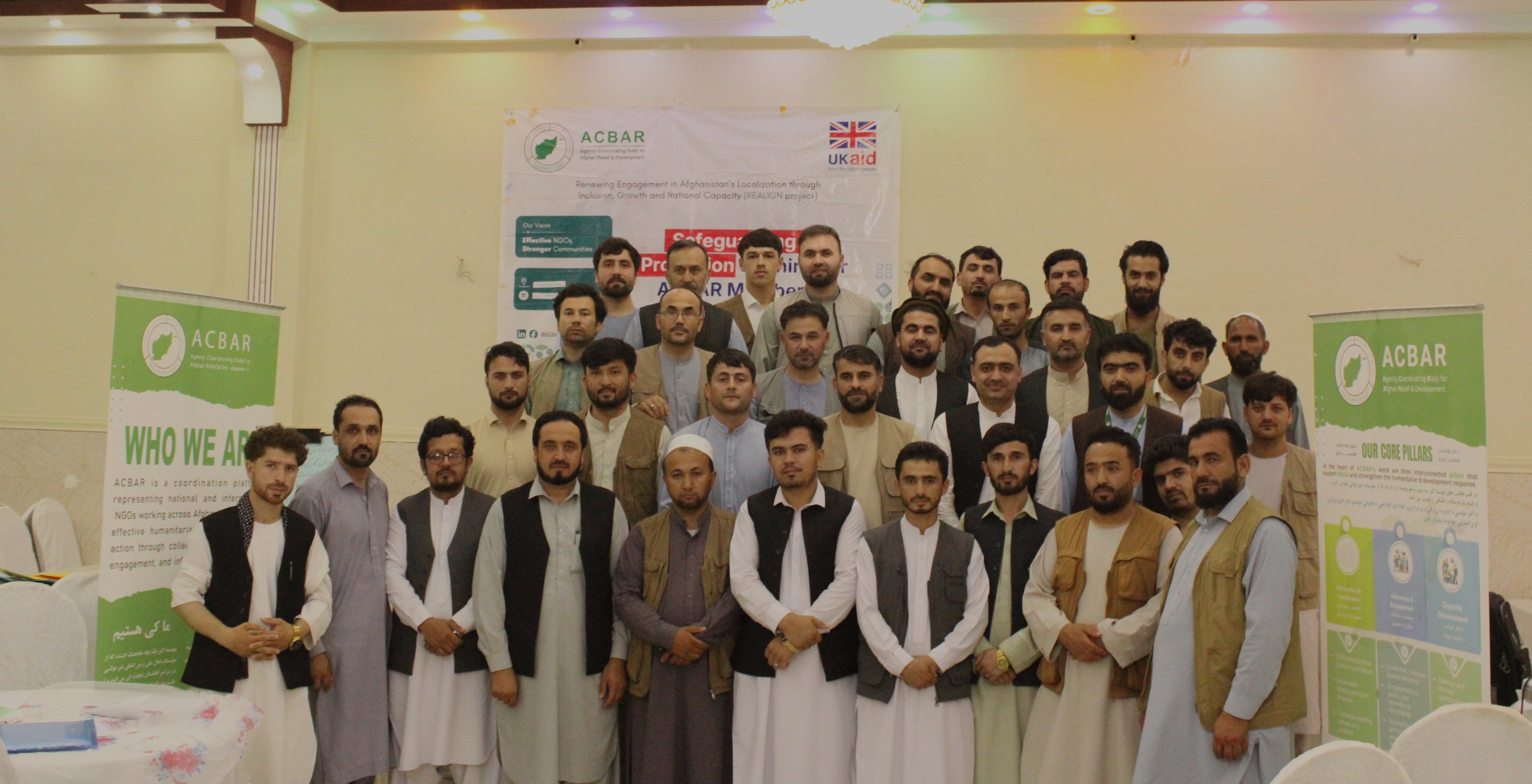 ACBAR TRAINING PROGRAM FOR NNGOs IN AFGHANISTAN