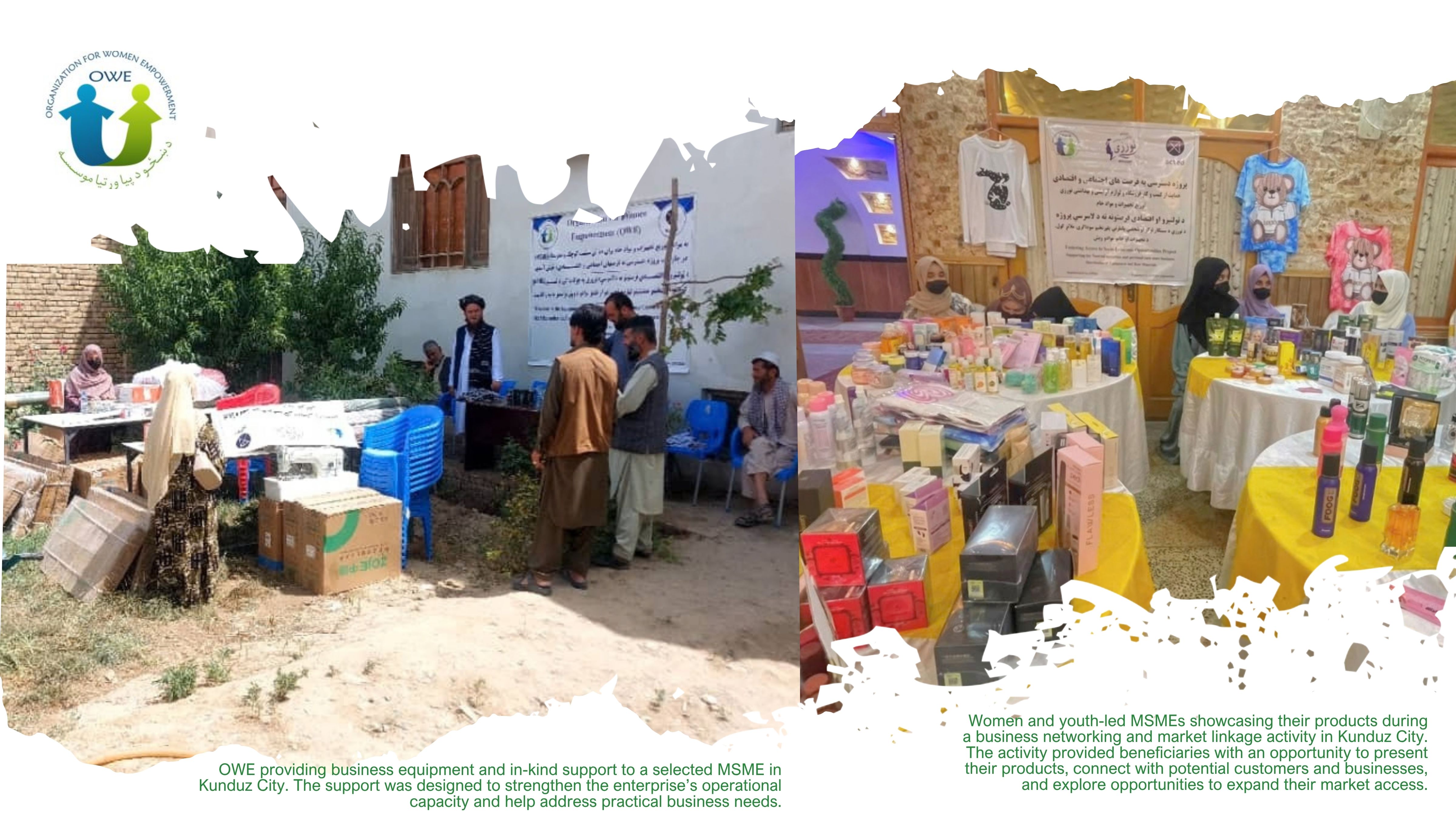 Creating New Opportunities for Women and Youth Entrepreneurs in Kunduz
